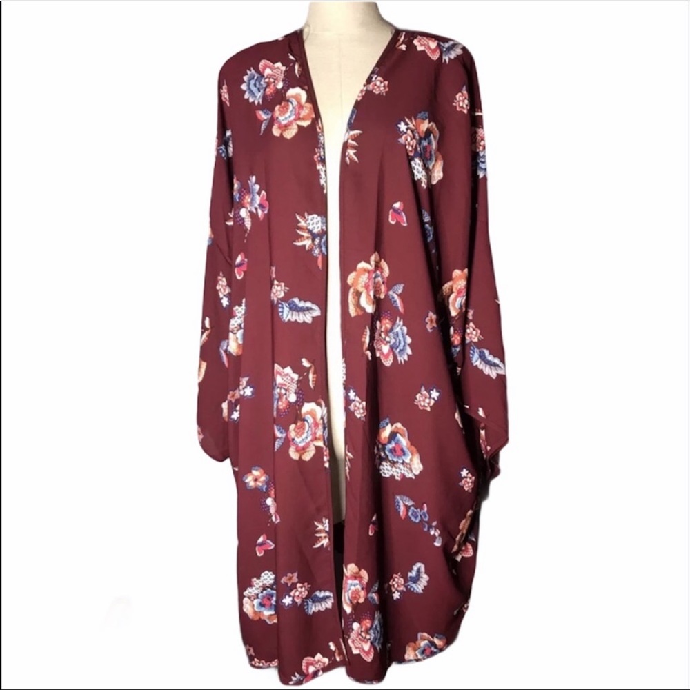 Floral Kimono size 2X